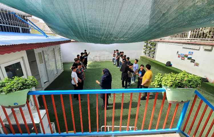 تمرین جشن اختتامیه پایگاه تابستانی 3