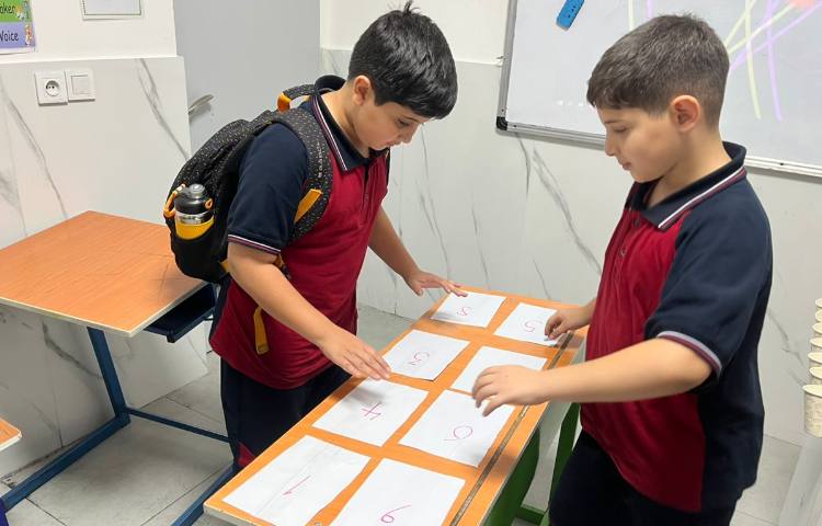 تمرین جمع اعداد تک رقمی 2