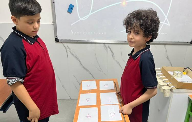 تمرین جمع اعداد تک رقمی 3