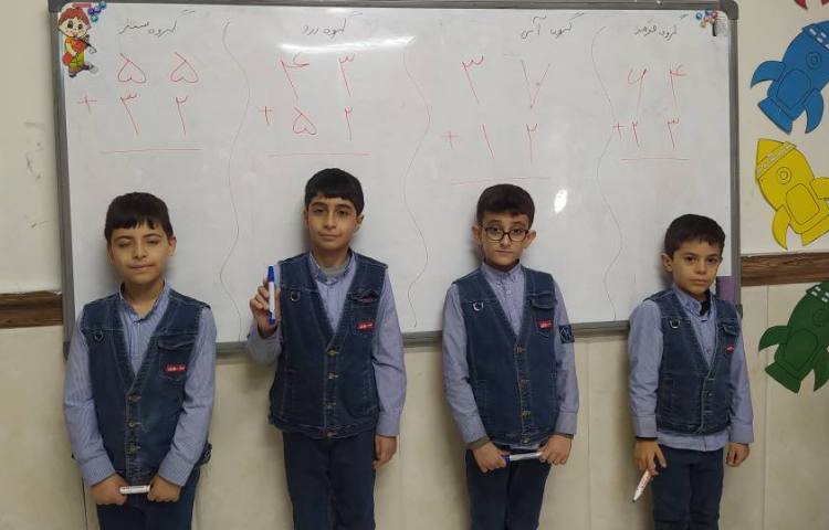 تمرین جمع فرایندی / زنگ ریاضی 4