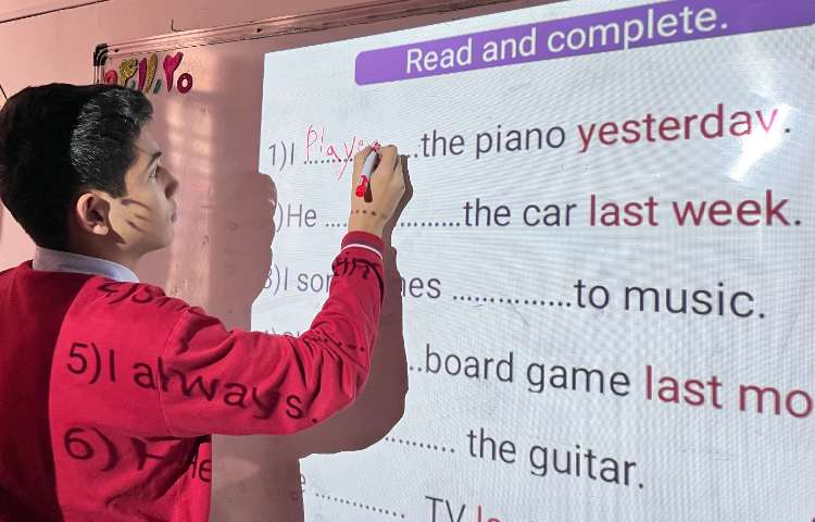 تمرین جملات مربوط به زمان گذشته-زنگ زبان عمومی 2