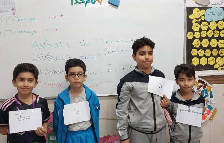 تمرین جمله سازی-زنگ General English