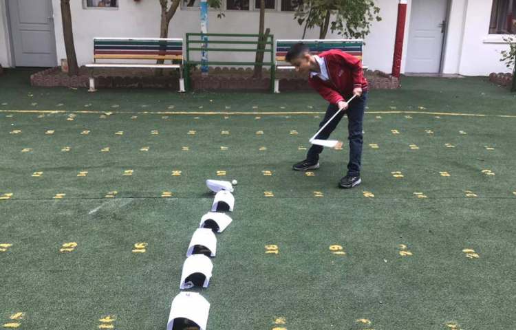 تمرین جمله‌سازی با بازی گلف-زنگ زبان عمومی 3