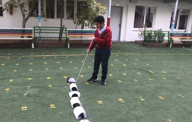 تمرین جمله‌سازی با بازی گلف-زنگ زبان عمومی 5