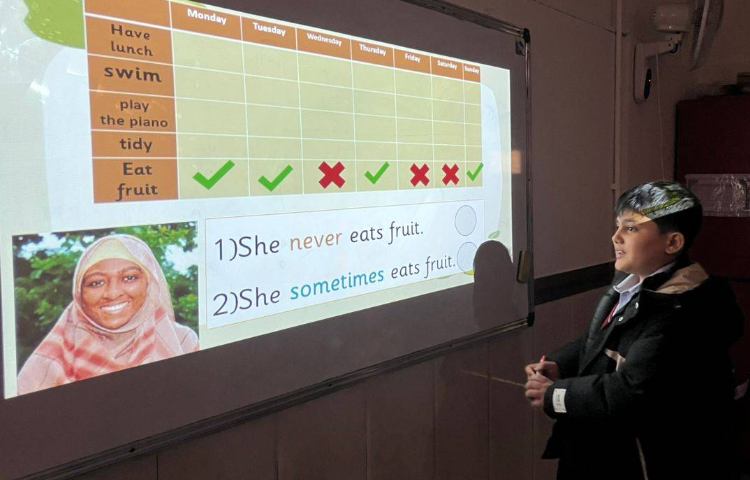 تمرین جمله‌سازی با قیدهای تکرار-زنگ زبان عمومی 1