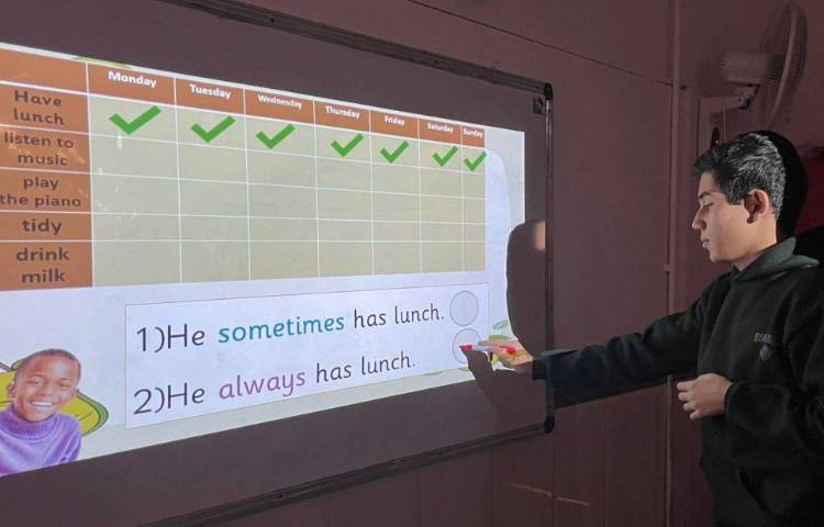 تمرین جمله‌سازی با قیدهای تکرار-زنگ زبان عمومی