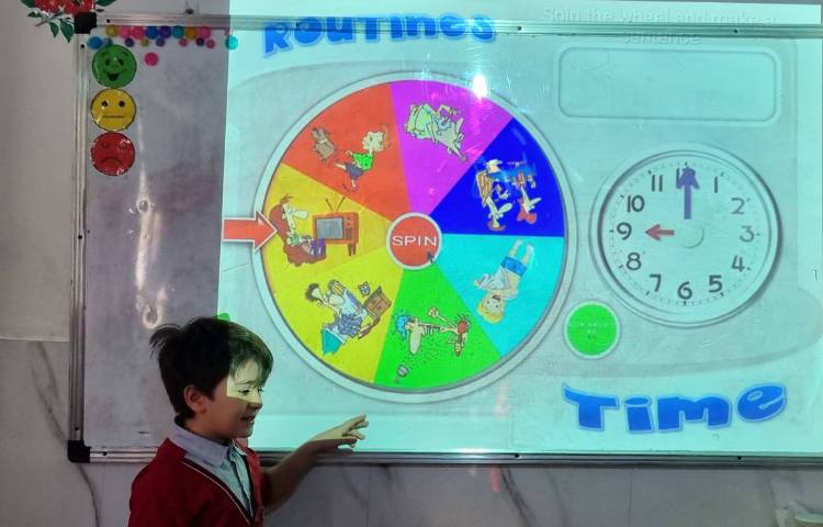 تمرین جمله‌سازی با daily routine 5