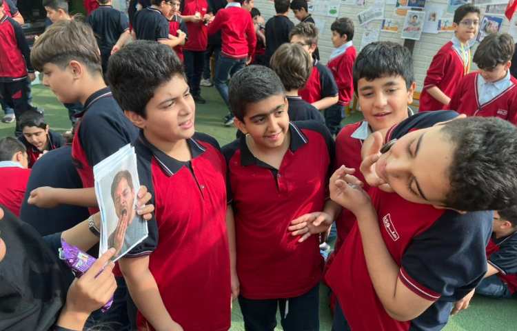 تمرین جمله سازی در Immersion/زنگ تفریح توسط معلمین زبان 2