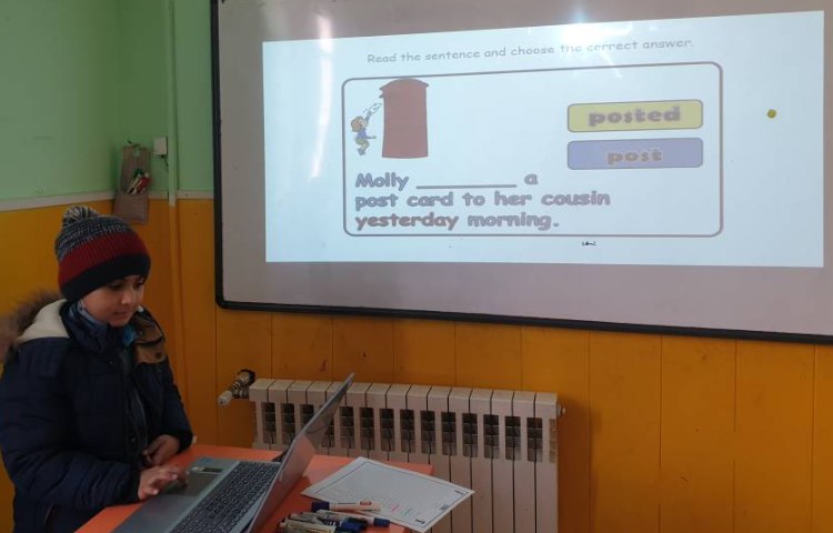 :تمرین جمله سازی زمان گذشته همراه با بازی