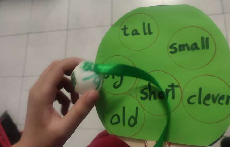 تمرین جمله سازی همراه با بازی 2