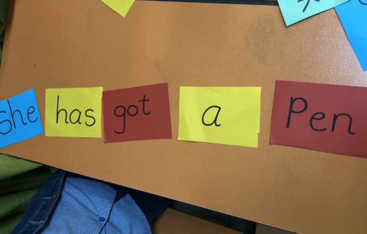 تمرین جمله سازی 2