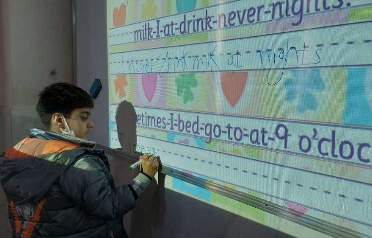 تمرین جمله سازی 5