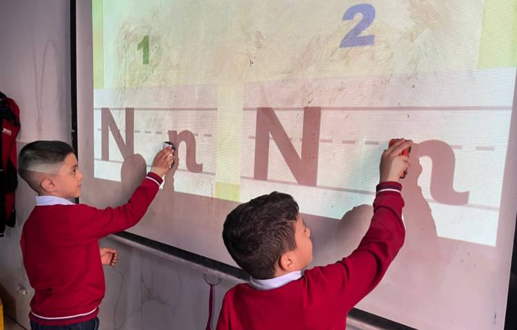 تمرین Letter Formation حرف Nn 1