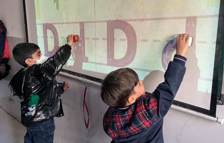 تمرین Letter Formation حرف Dd 1