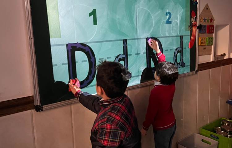 تمرین Letter Formation حرف Dd 3