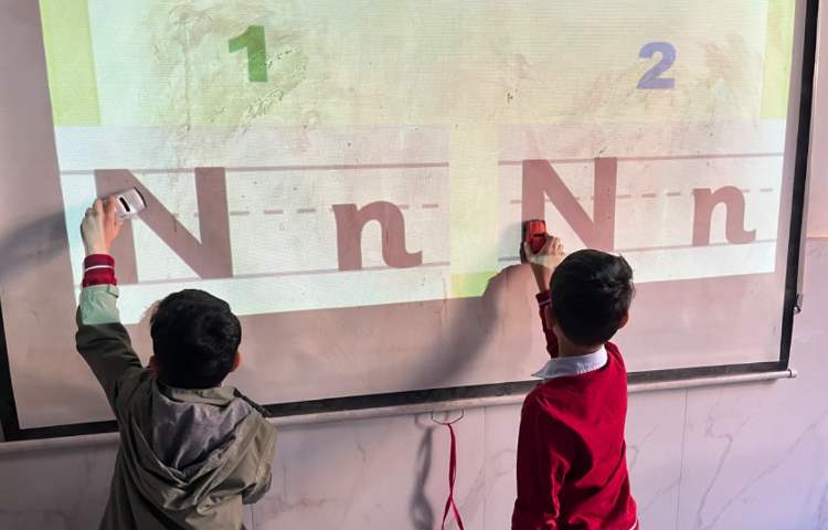 تمرین Letter Formation حرف Nn 4