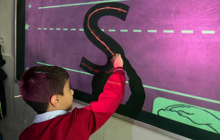 تمرین Letter Formation حرف Ss
