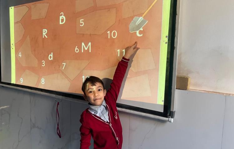 تمرین action حروف 3