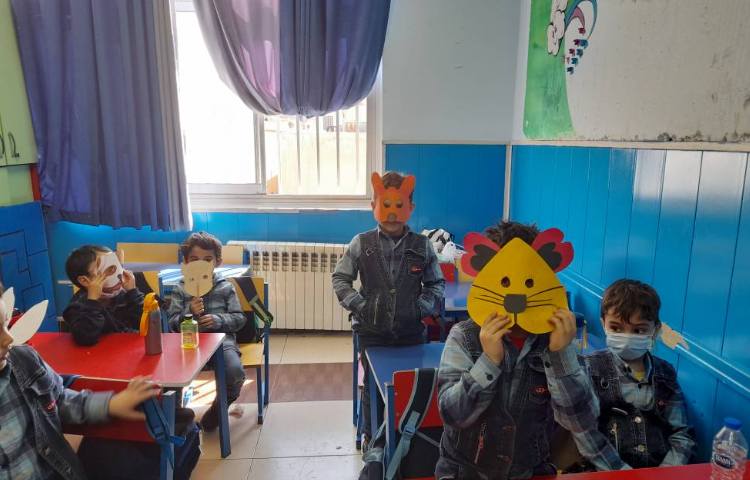 :تمرین حیوانات اهلی و وحشی با ماسک 3