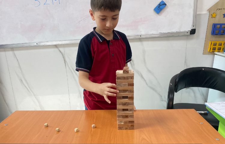 تمرین خواندن و نوشتن اعداد چهار رقمی-زنگ Math