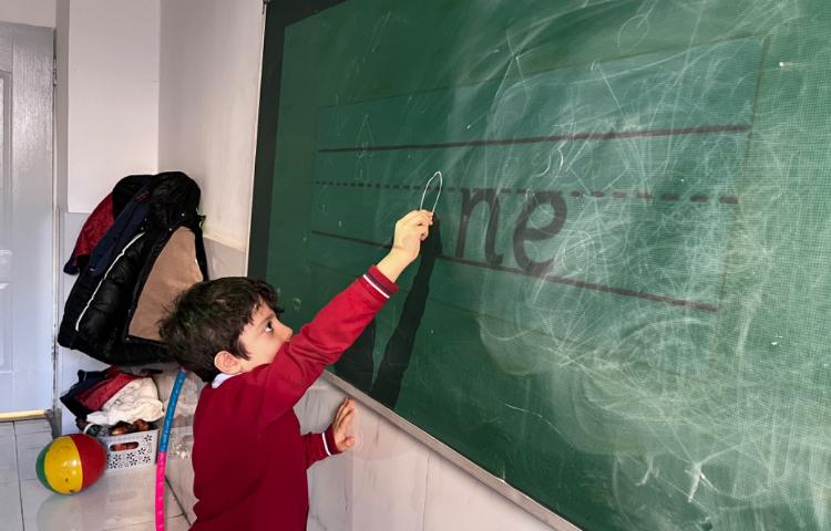 تمرین خواندن و نوشتن Tricky Word (one) با فعالیت‌های مختلف