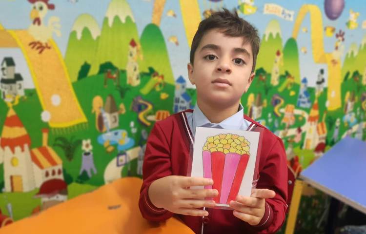 تمرین خوراکی‌ها با فلش کارت 7