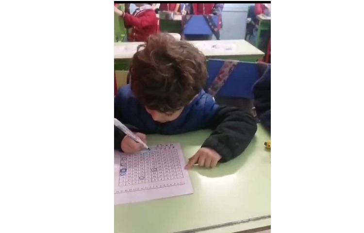 تمرین در وایت برد اعداد 4