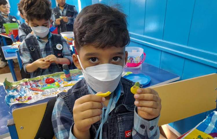 :تمرین دست ورزی به انگلیسی، کلاس شاپرک 3