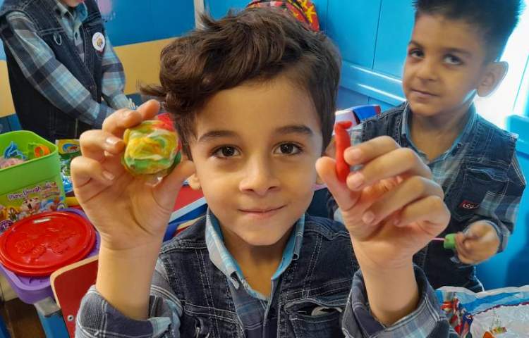 :تمرین دست ورزی به انگلیسی، کلاس شاپرک 5