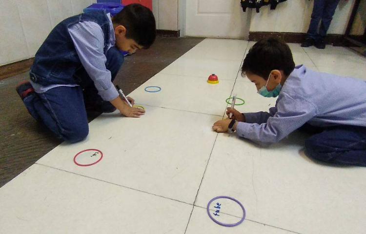 تمرین دیکته ی لغات کتاب Jolly Phonics 7 1