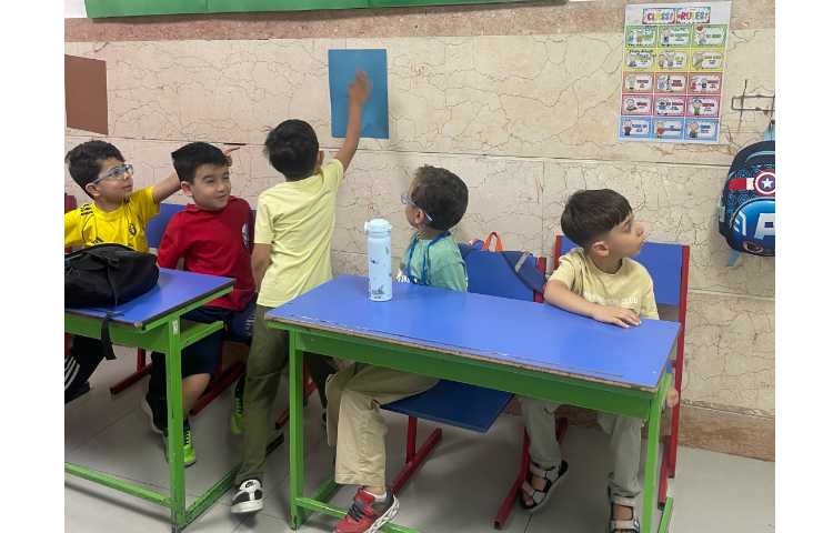 تمرین رنگها و آشنایی با اعضای بدن basic 11 2