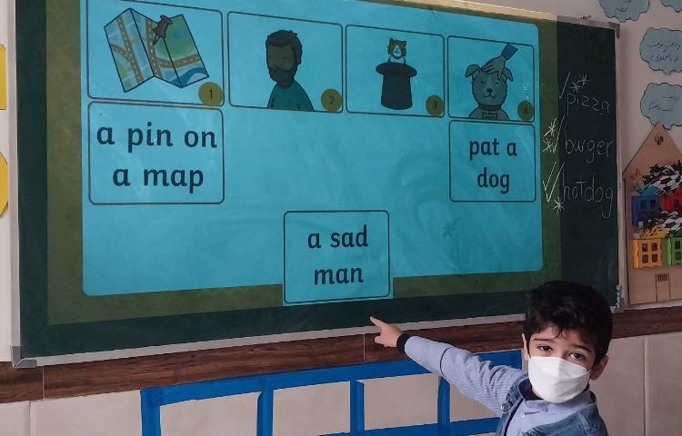 تمرین روخوانیِ جملات و لغات 2