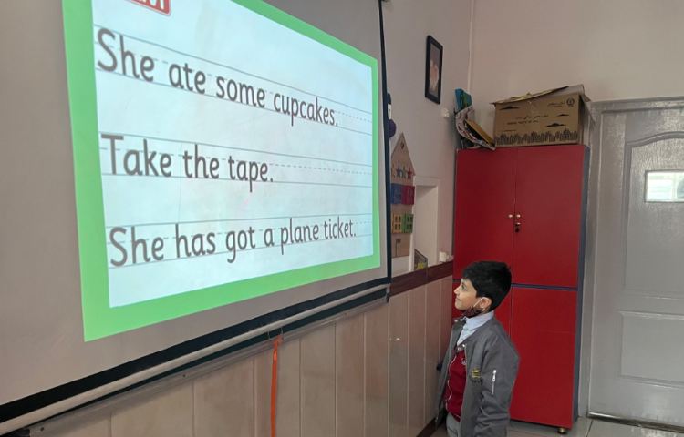 تمرین روخوانی جملات و Tricky Word (go) 2