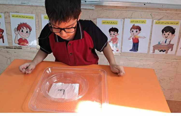 تمرین روخوانی و املای کلمات 7