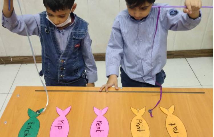 تمرین روخوانی و blending با بازی ماهیگیری 2