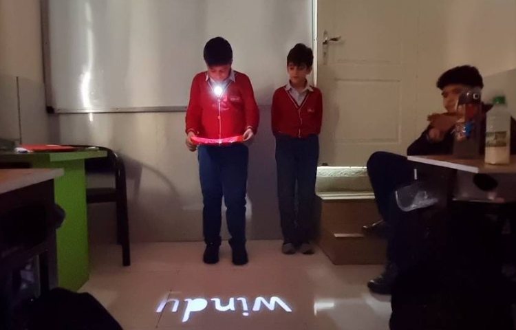 تمرین روخوانی و جمله‌سازی