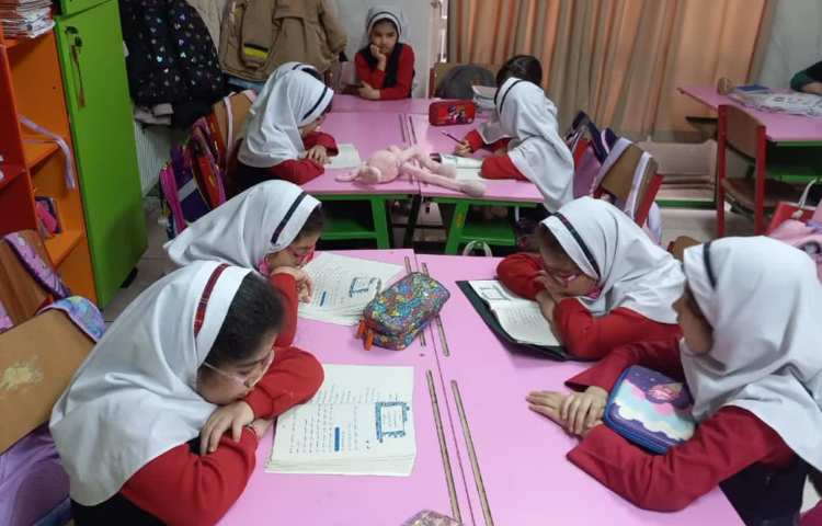 تمرین روخوانی و دیکته 1