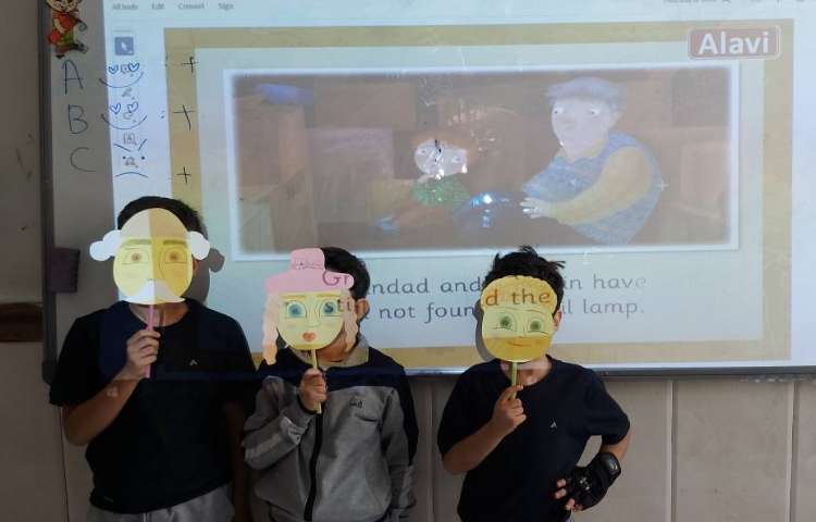 تمرین روخوانی کتاب داستان انگلیسی 4