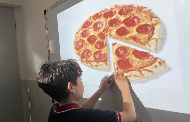 تمرین زوایا در زنگ Math 4