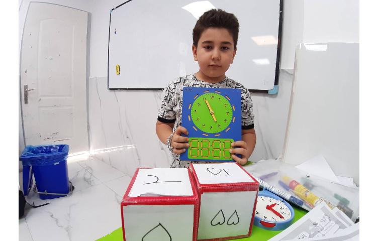 تمرین ساعت با بازی تاس 1