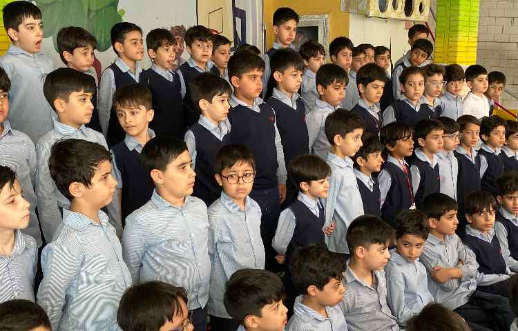 تمرین سرود الفبا 1