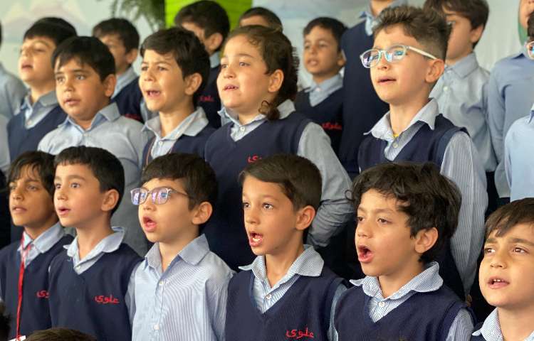 تمرین سرود الفبا 2