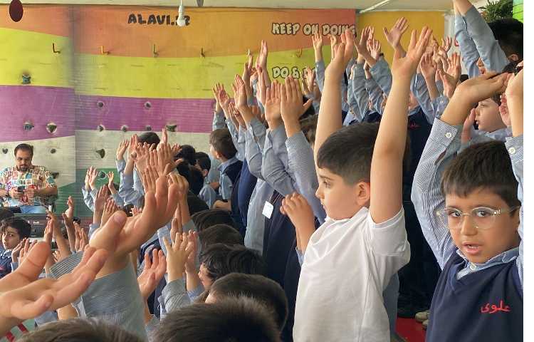 تمرین سرود الفبا 7