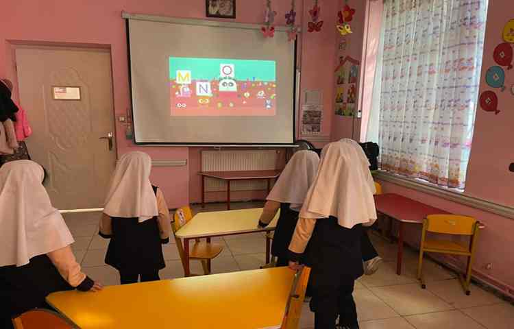 تمرین شعر الفبای انگلیسی 3