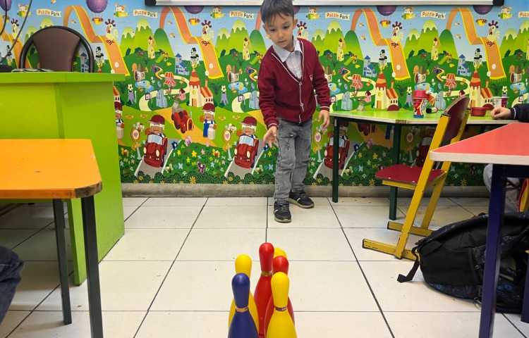 تمرین شمارش اعداد 1 تا 5 با بازی بولینگ 2