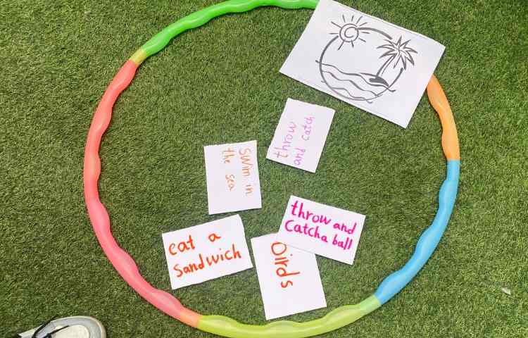 تمرین عبارات مربوط به مکان های مختلف با بازی 4