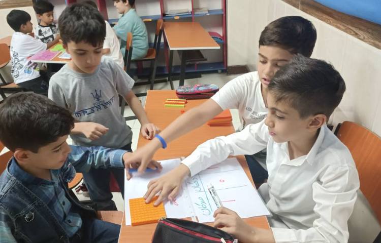 تمرین عدد نویسی در جدول ارزش مکانی