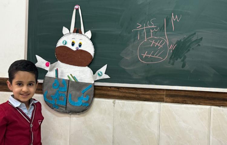 تمرین عدد نویسی (10 تا 19) همراه با ساختن دسته‌های ده تایی و یکی 5