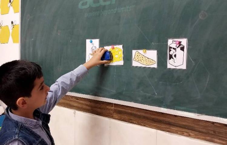 تمرین غذاهای سالم و ناسالم در زنگ Science 1