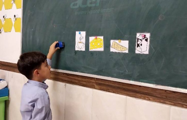 تمرین غذاهای سالم و ناسالم در زنگ Science 4